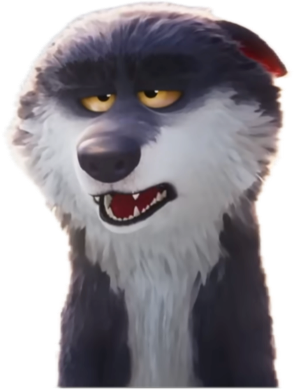 The subject lifted onto transparency as a PNG